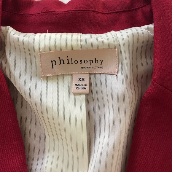 Adorable Barely worn brick red blazer - Picture 4 of 7